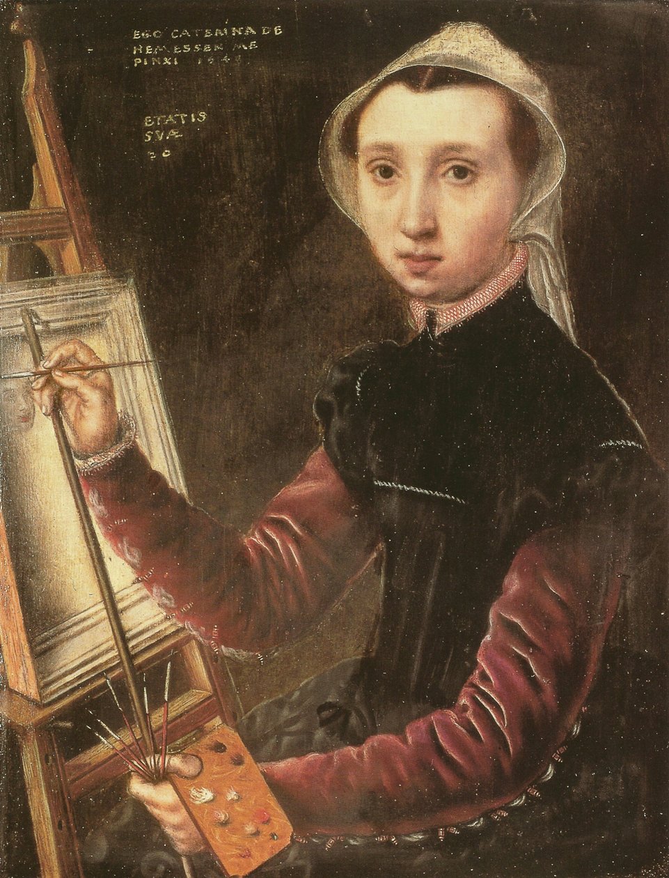 Autoportrait - Catharina van Hemessen