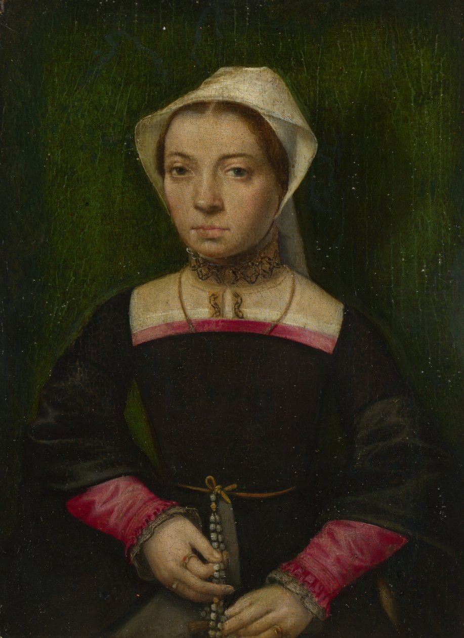 Une Dame avec un Rosaire, vers 1550 - Catharina van Hemessen