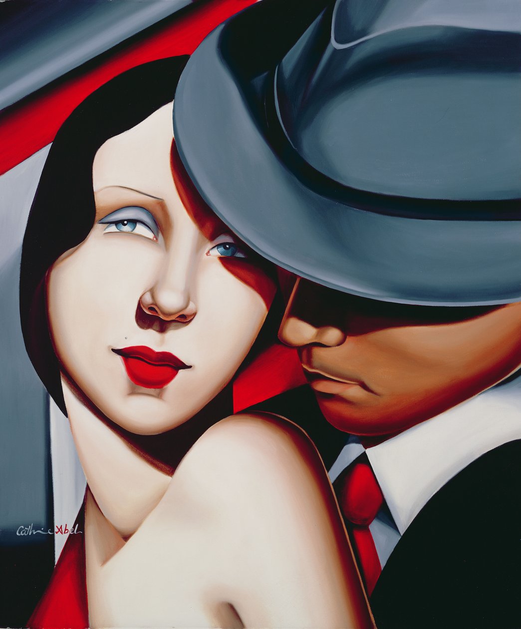 Adam et Eve, étude de gangster - Catherine Abel