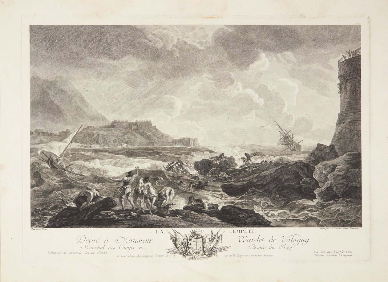 Tempête (La Tempête) - Catherine Élisabeth Lempereur