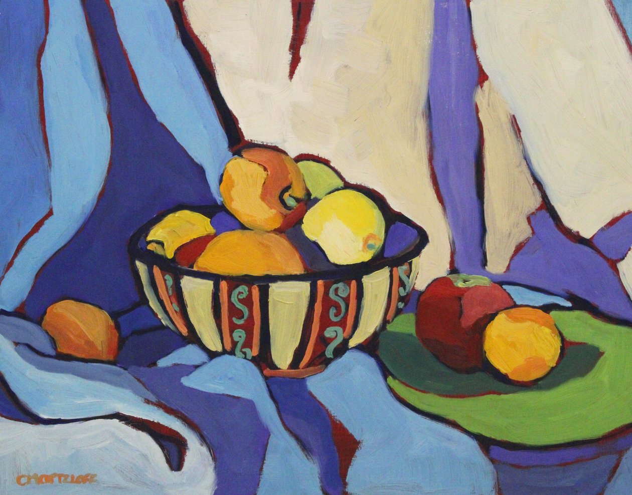 Nature morte au bol, 2019 - Catherine J Martzloff