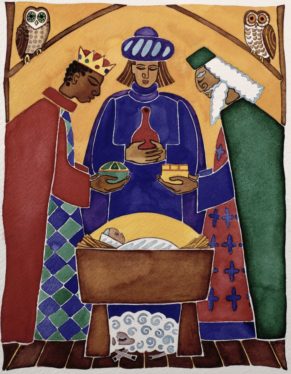 Adoration des Rois - Cathy Baxter
