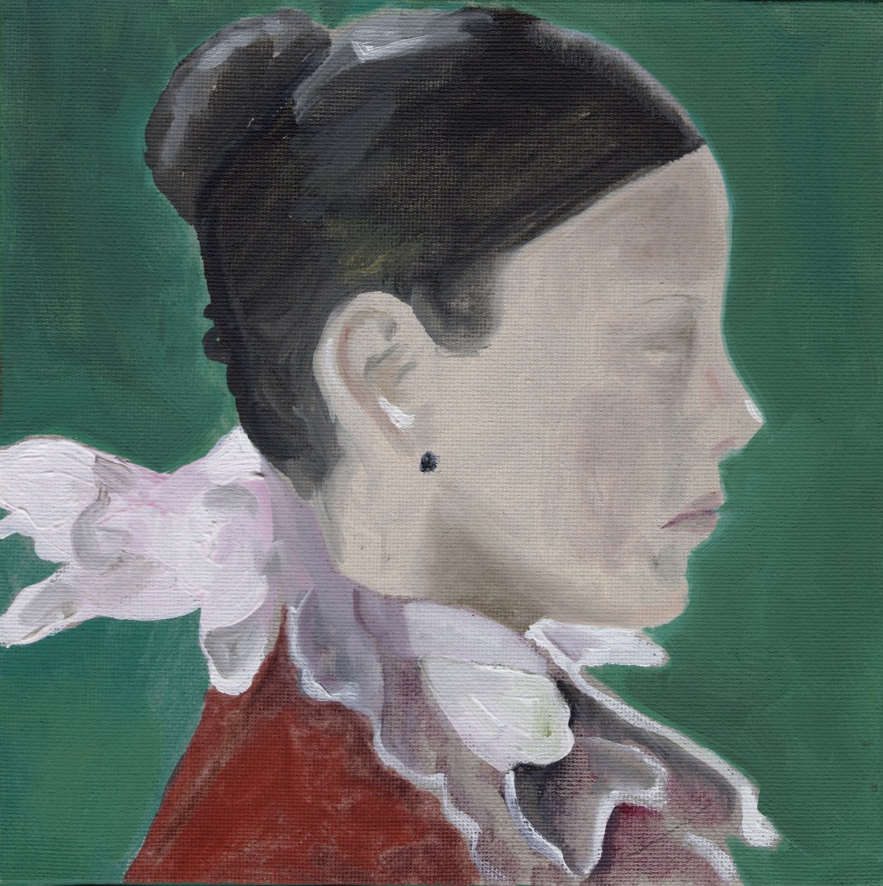 Mock Tudor 13, 2011 (huile sur toile) - Cathy Lomax