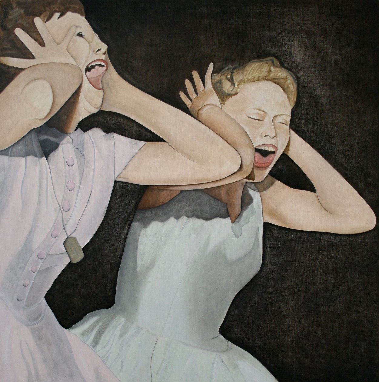 Shang-a-lang, 2003 (huile sur lin) - Cathy Lomax