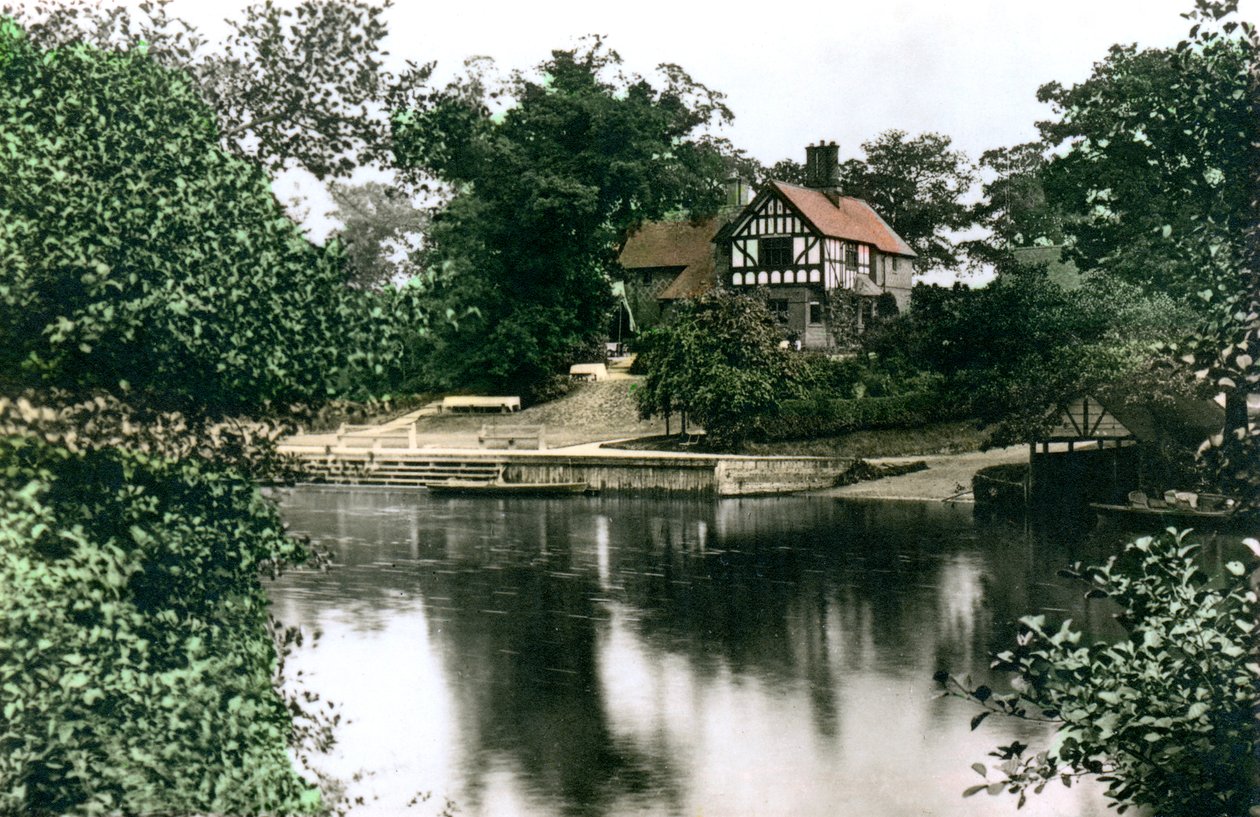 La rivière Dee à Chester, Cheshire, 1926 - Cavenders Ltd