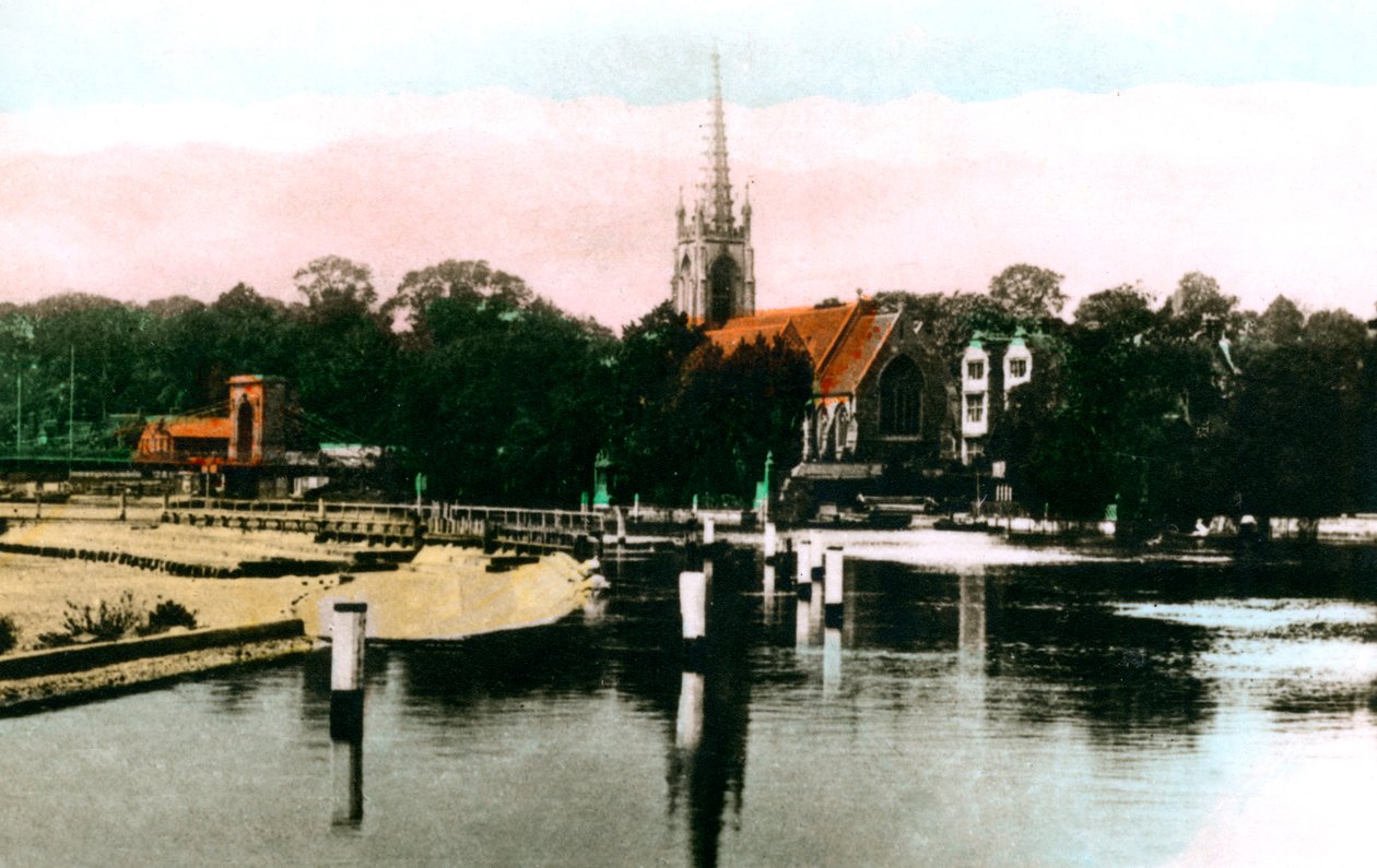 La Tamise à Marlow, Buckinghamshire, 1926 - Cavenders Ltd