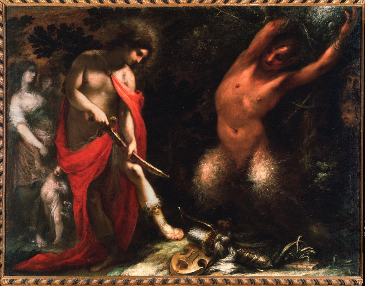Apollon et Marsyas - Cecco  Bravo