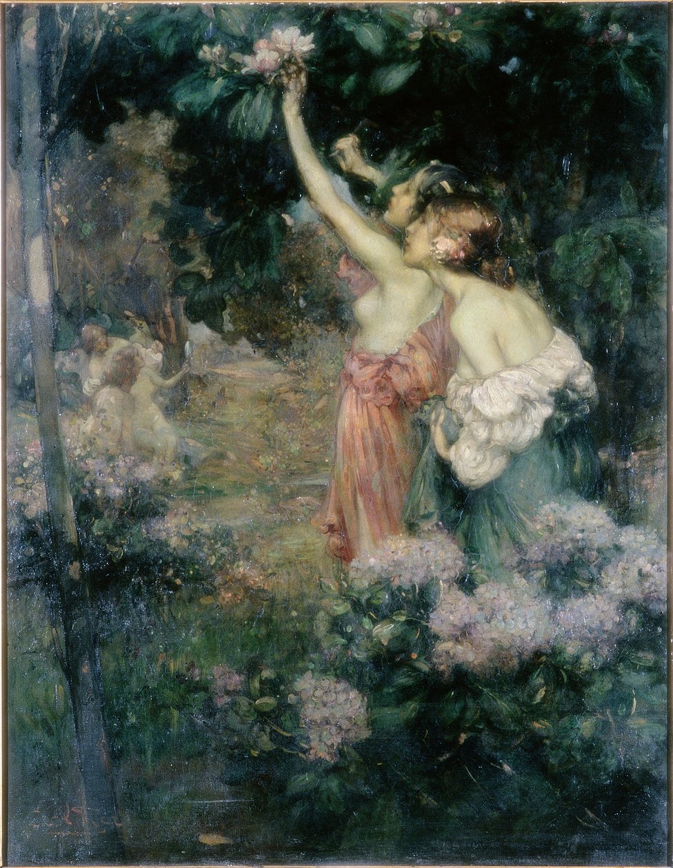 Champs Élyséens, vers 1906 - Cecil William Rea