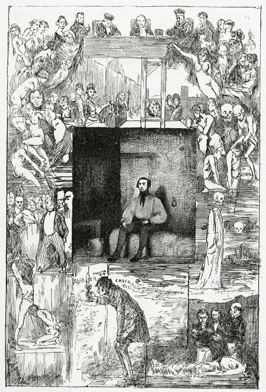 Le dernier jour du forçat, XIXe siècle - Celestin Francois Nanteuil