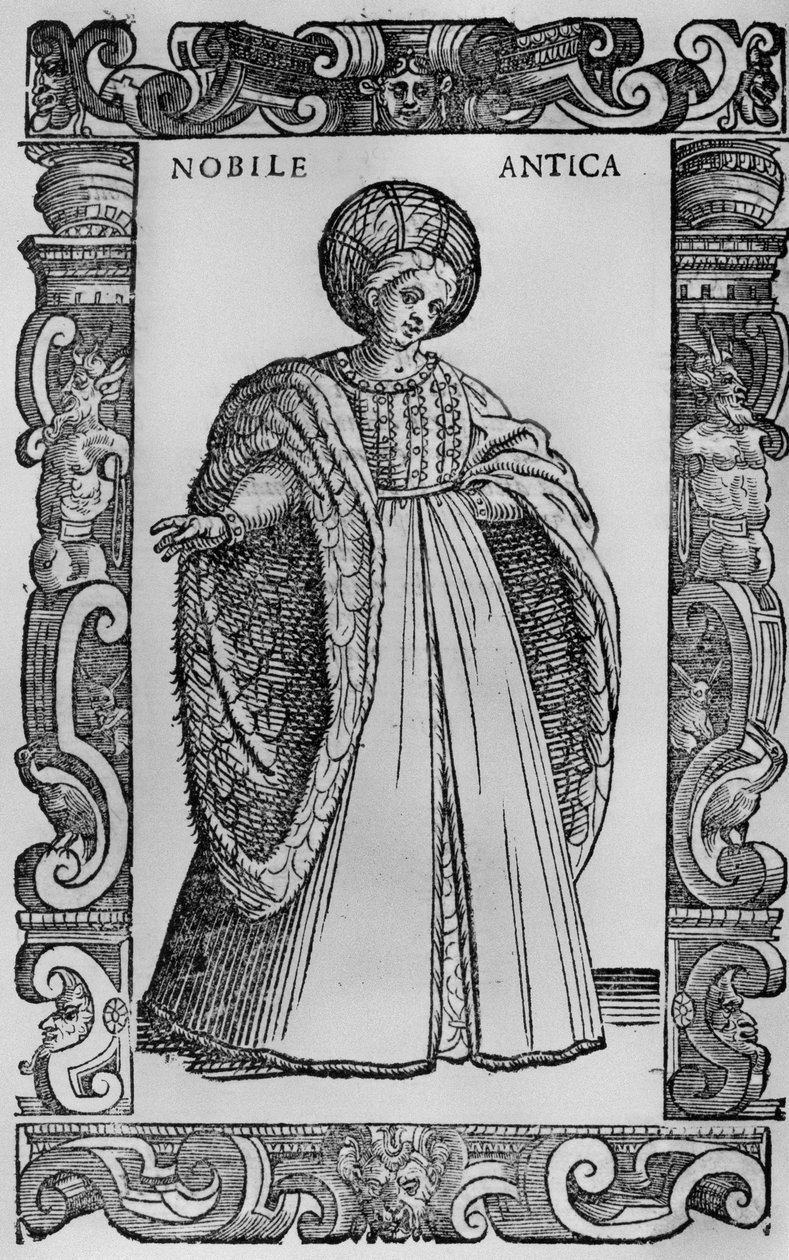 Nobile Antica, 1590 - Cesare Vecellio