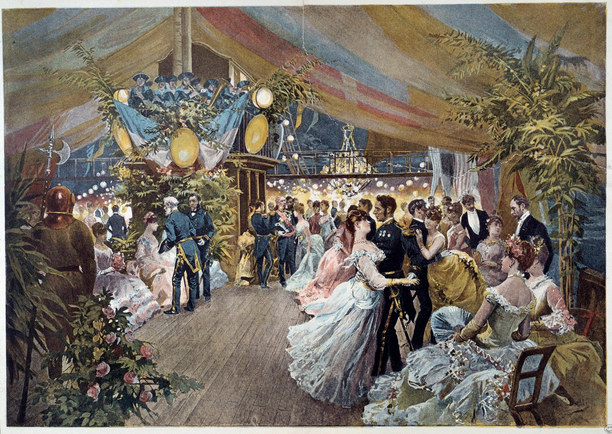 Un bal à bord d