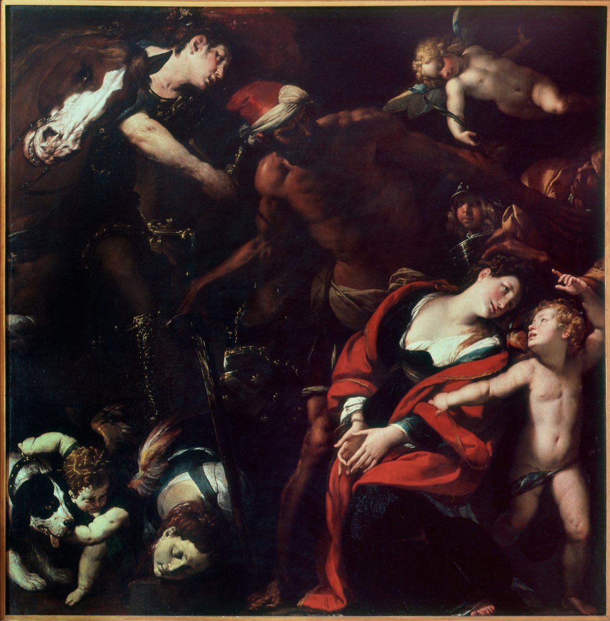 Le martyre de Sainte Rufine et Sainte Secunda - Cesare Morazzone Pier Francesco and Cerano Procaccini