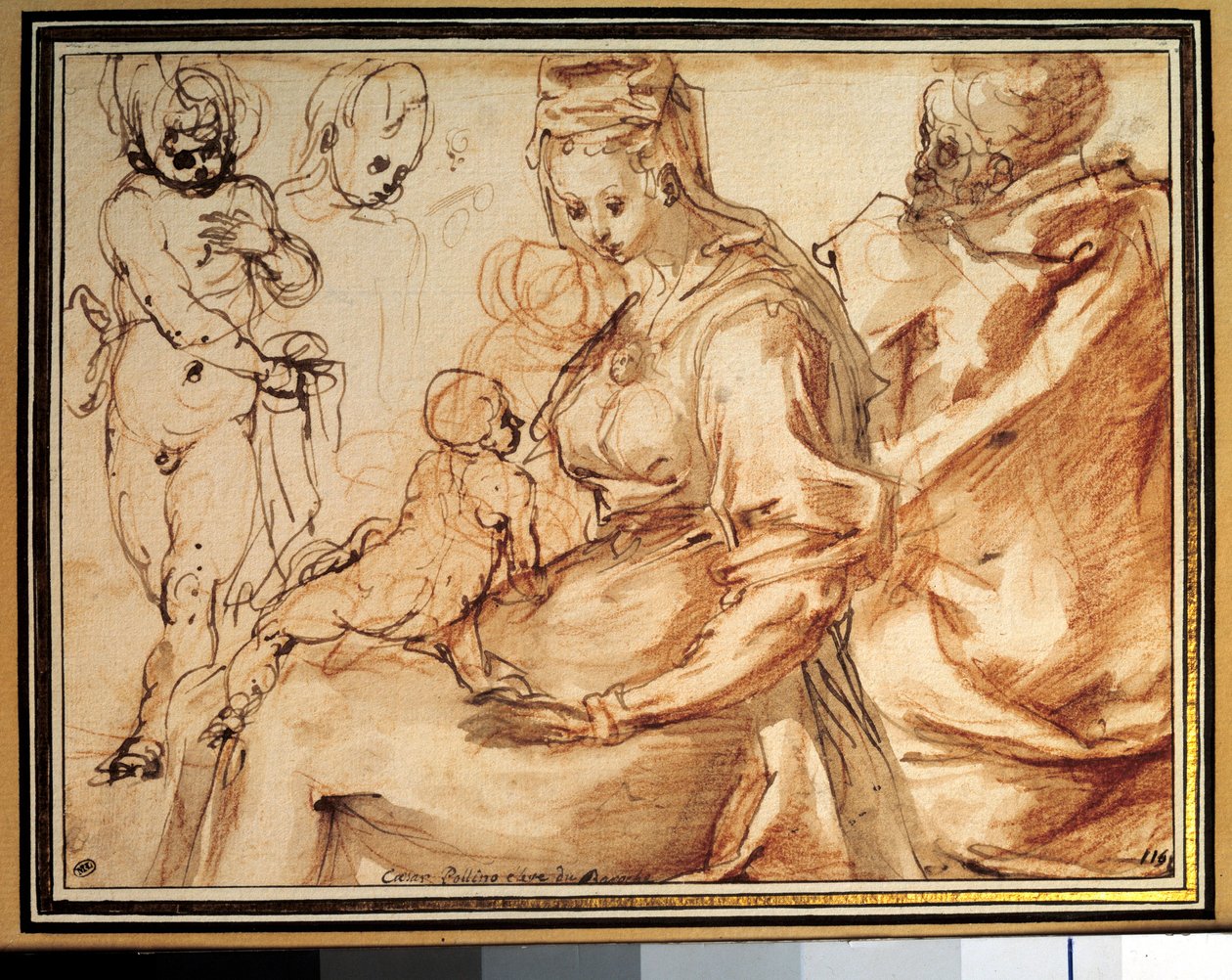 La Sainte Famille - Cesare Pollini