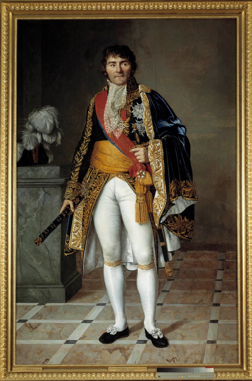 Portrait en pied du Maréchal François Joseph Lefebvre (1755-1820) Duc de Dantzig, Maréchal d