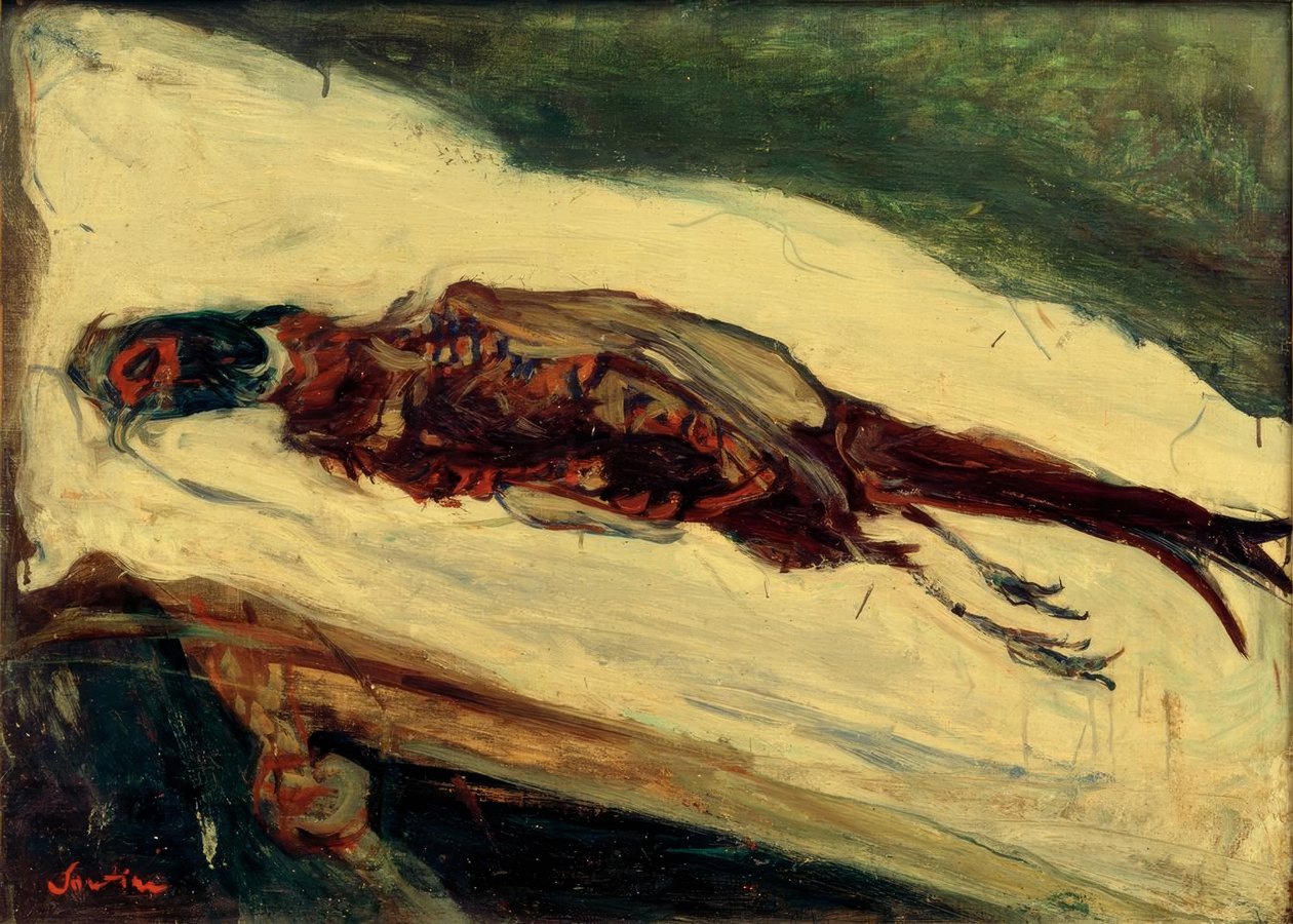 Ch. Soutine, Faisan mort - Chaim Soutine