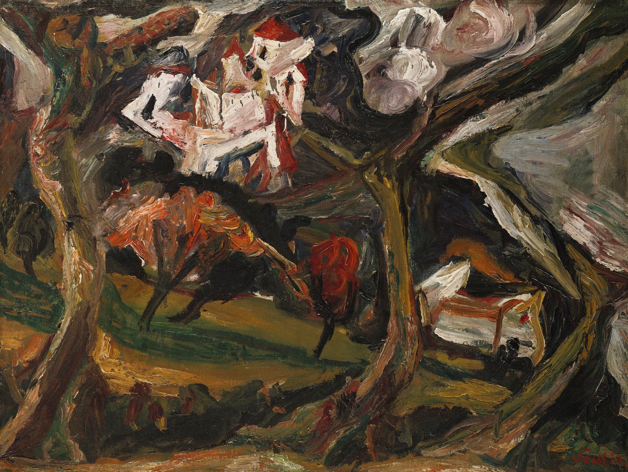 Paysage | Chaim Soutine | Estampe d'art