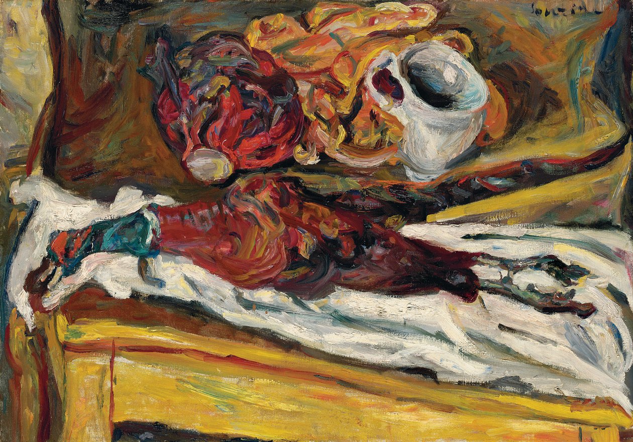 Le faisan au chou, 1926-1927 - Chaim Soutine