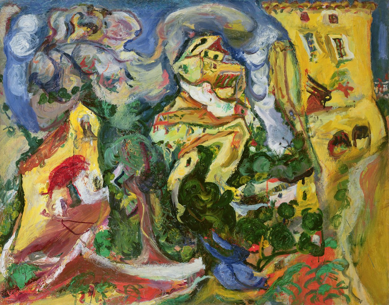 Le village, vers 1923 - Chaim Soutine