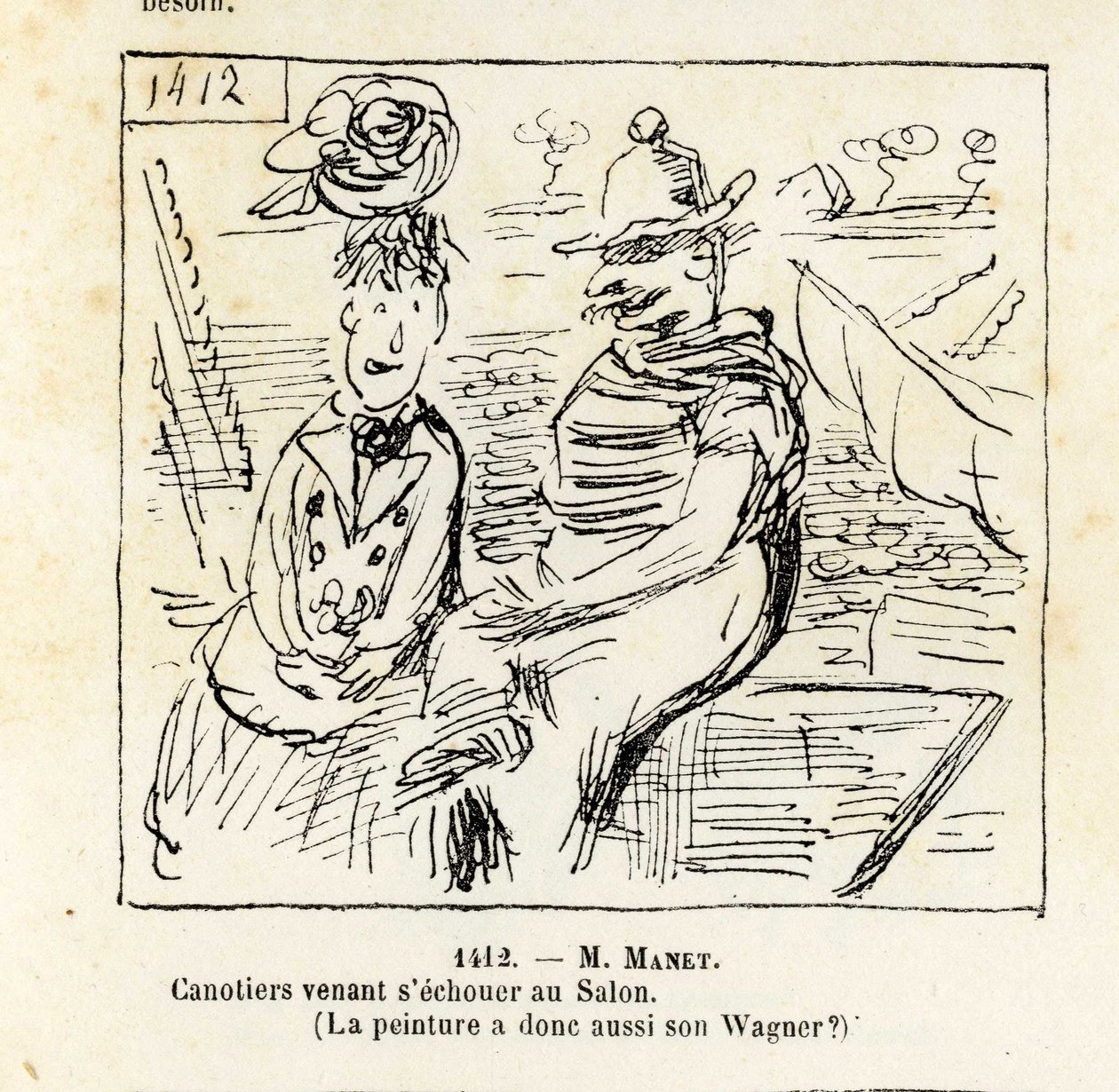 Chronique parisienne (Cham) - Amédée de Noé