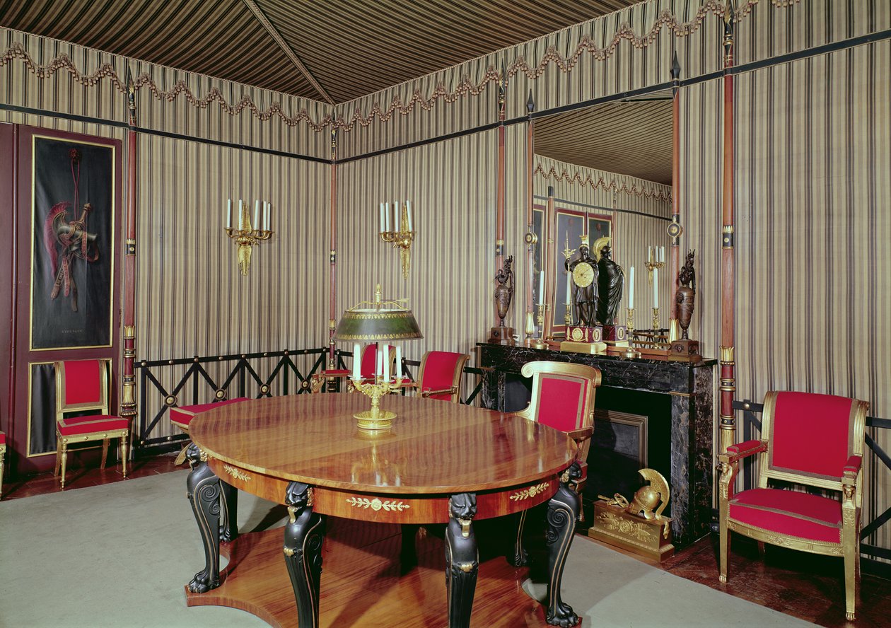 Salle du conseil, créée en 1800 - Charles Percier