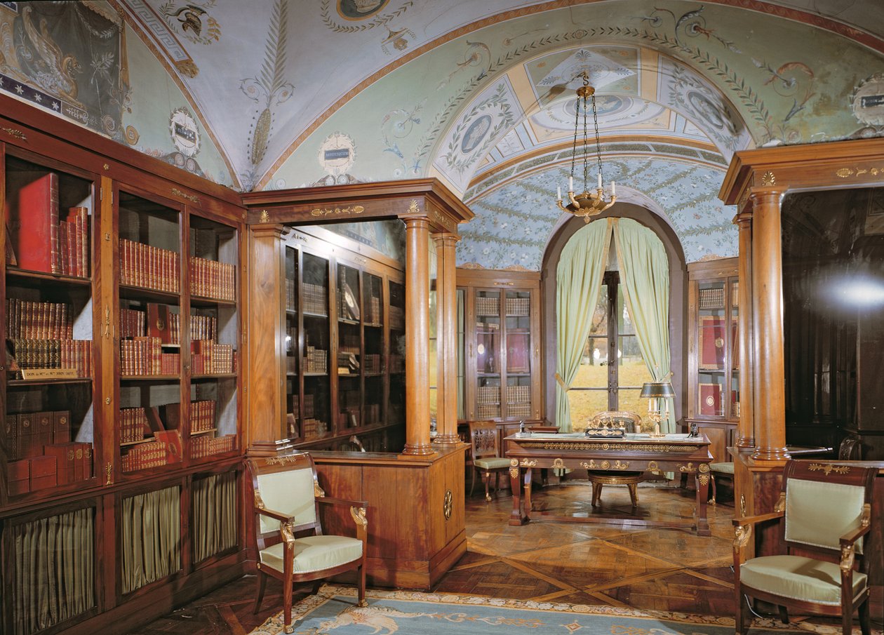 Le bureau de Napoléon Bonaparte, c.1800 - Charles Percier