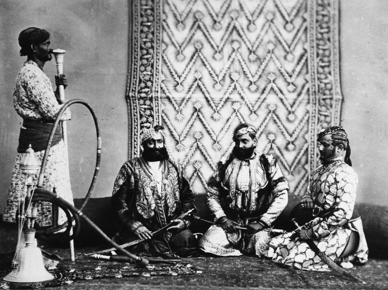 Rajputs, vers 1860 | Charles Robertson | Estampe d'art