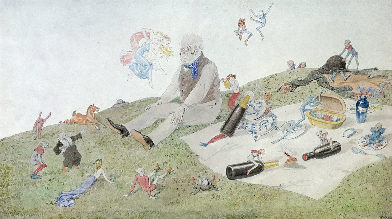 Un Pique-nique Enchanté, 1882 - Charles Altamont Doyle