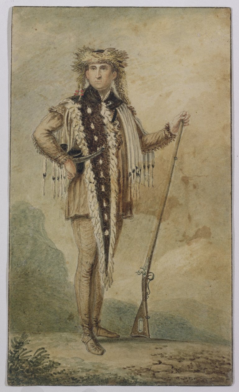 Capitaine Meriwether Lewis, 1807 - Charles Balthazar Julien Févret de Saint Mémin
