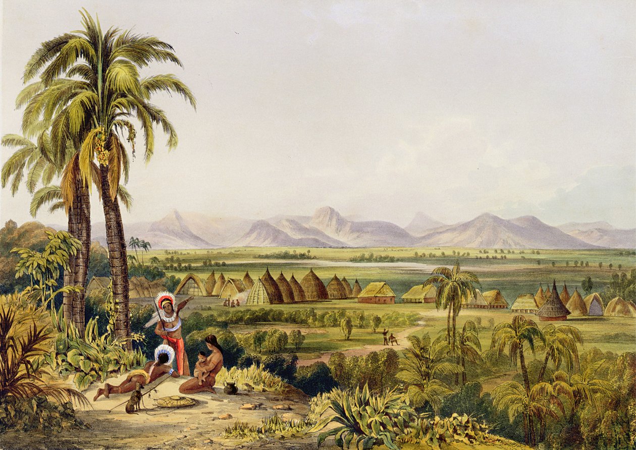 Pirara et le lac Amucu, le site d