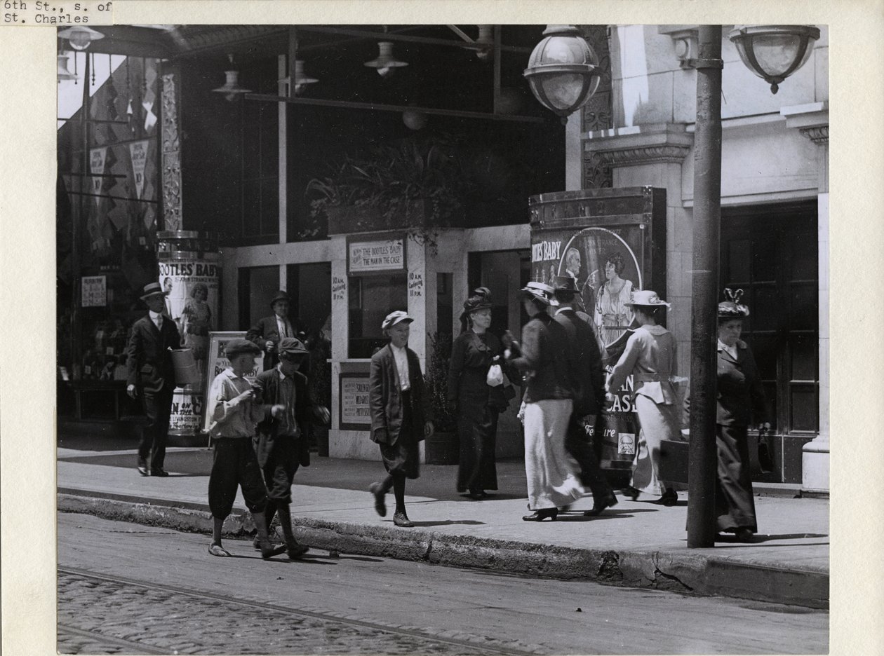 Guichet du Strand Motion Picture Theater au 419 North 6th Street - Charles Clement Holt