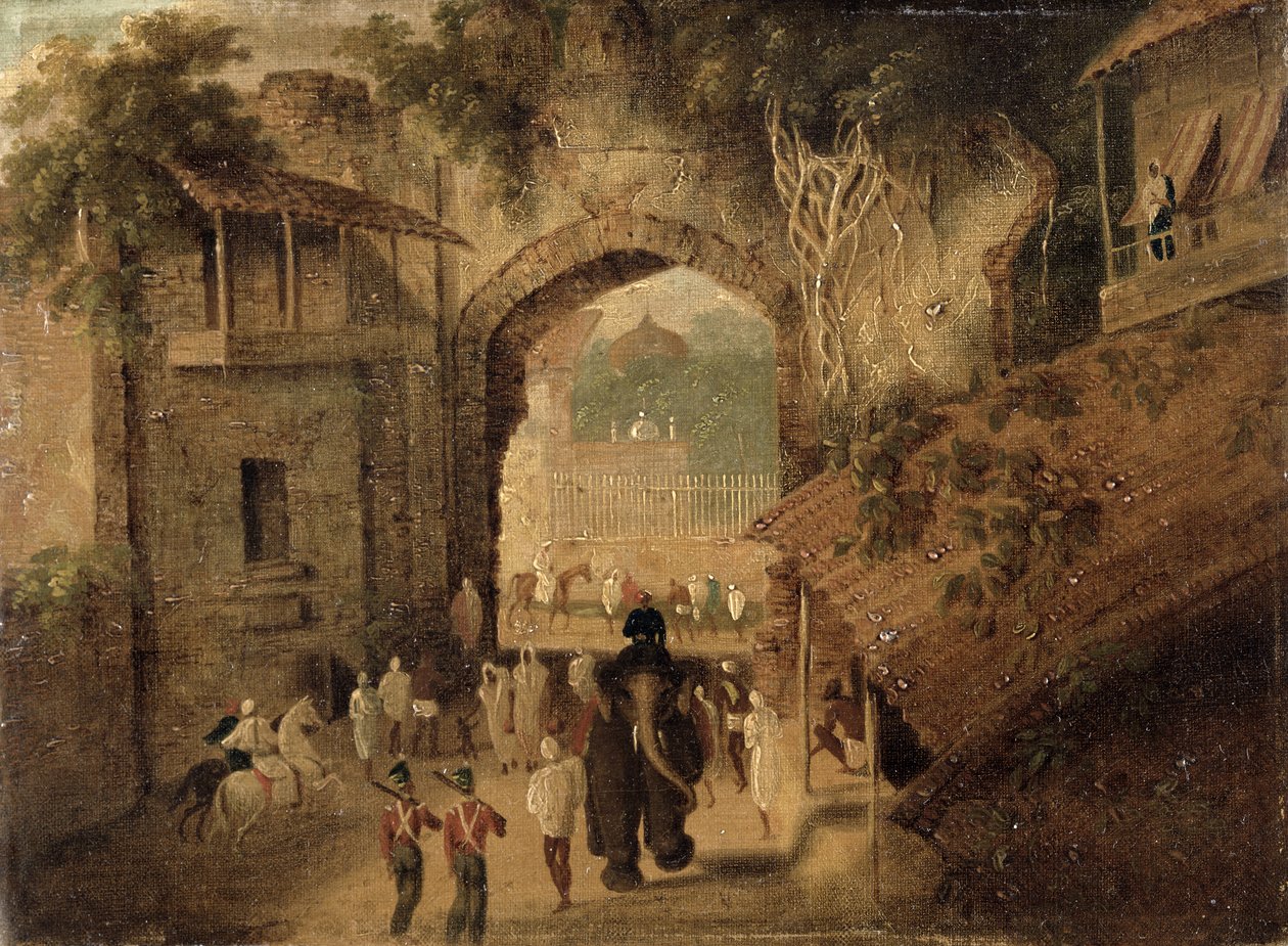 Porte Est, Patna, 1825 - Charles d Oyly