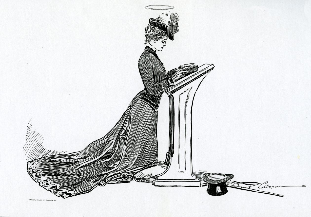 Une fille Gibson, 1903 - Charles Dana Gibson