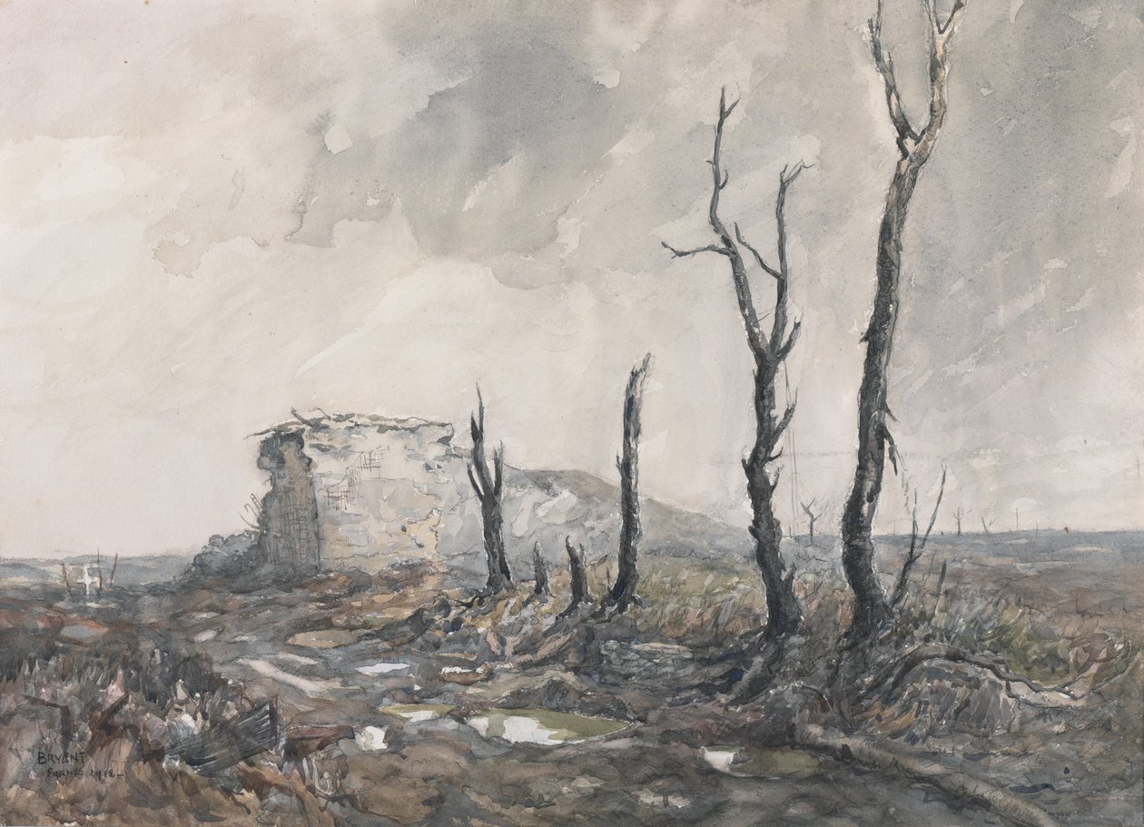 Gibraltar, point fort, Pozières, 1918 - Charles David Jones Bryant