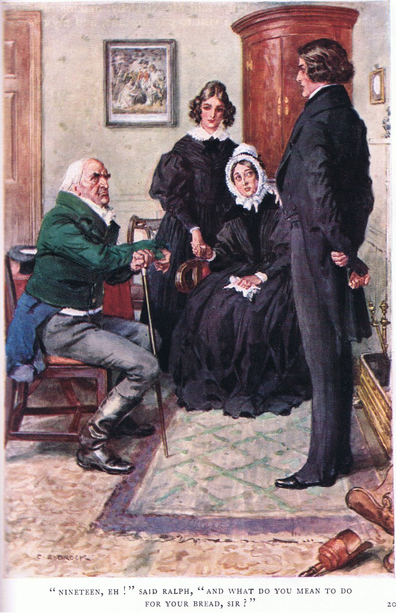 Dix-neuf ans, hein ! dit Ralph, Et que comptez-vous faire pour votre pain, monsieur ! - Charles Edmund Brock