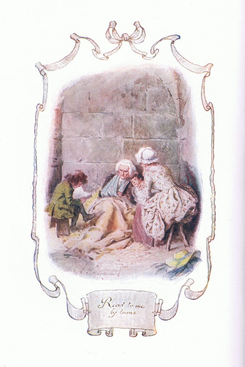 Lisez-moi tour à tour, de The Vicar of Wakefield publié par J M Dent & Son Ltd, années 1920 - Charles Edmund Brock