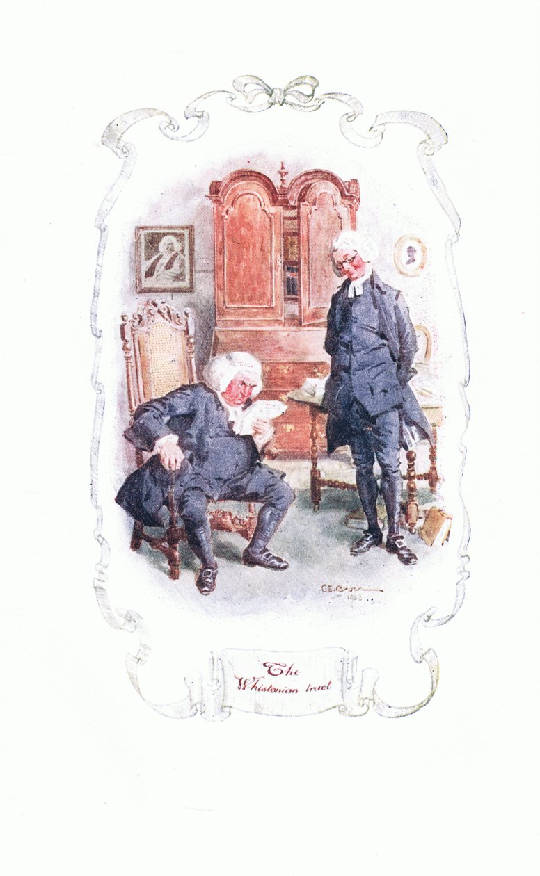 Le Tract Whistonien, de The Vicar of Wakefield publié par J M Dent & Son Ltd, années 1920 - Charles Edmund Brock