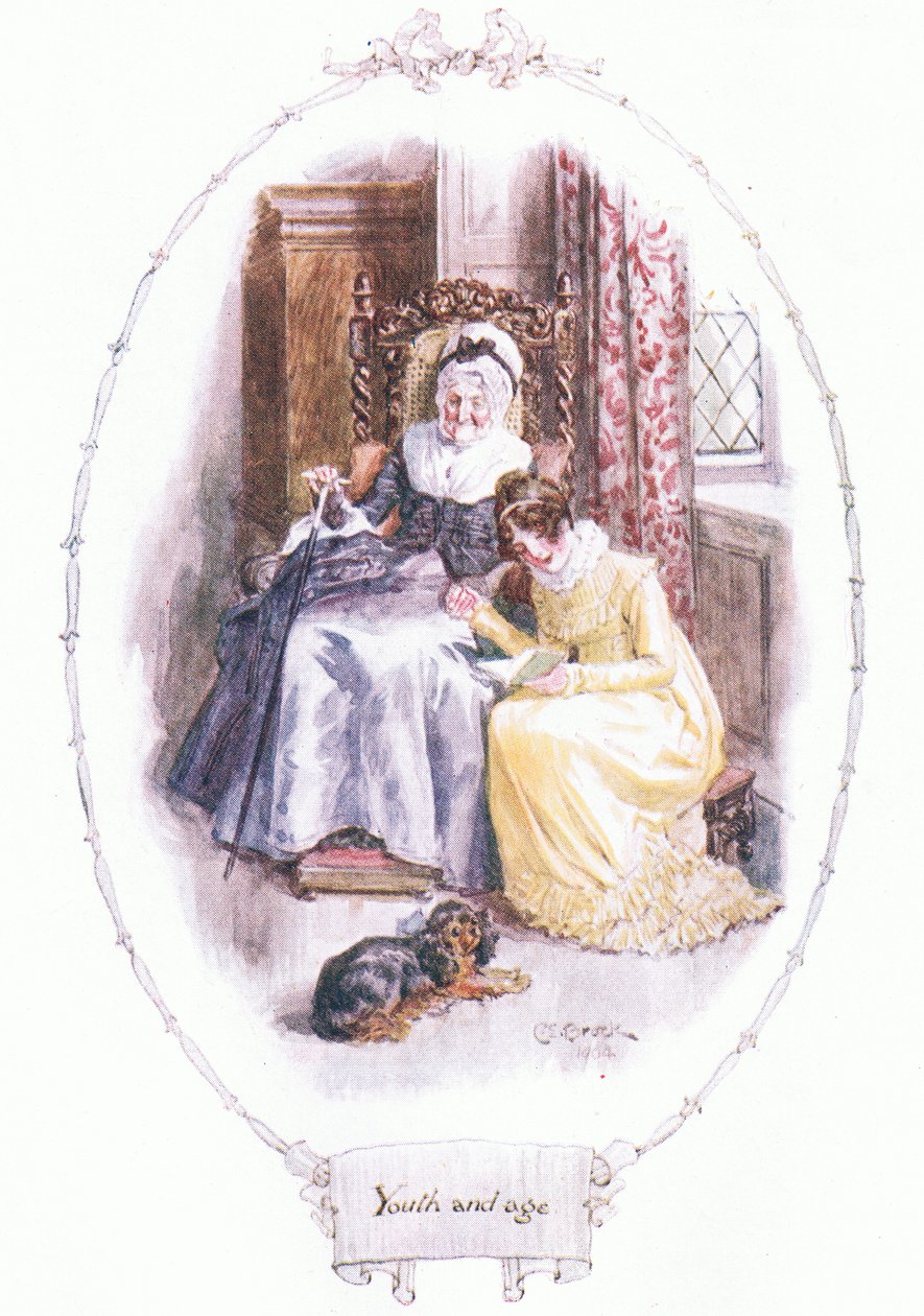 Jeunesse et vieillesse - Charles Edmund Brock
