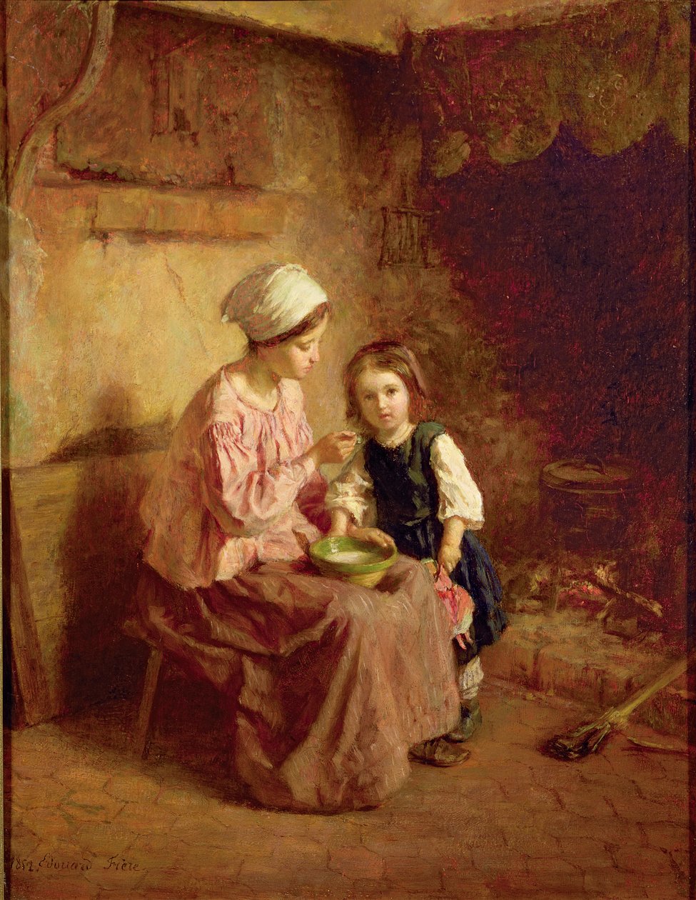 Heure du Souper - Charles Theodore Frere