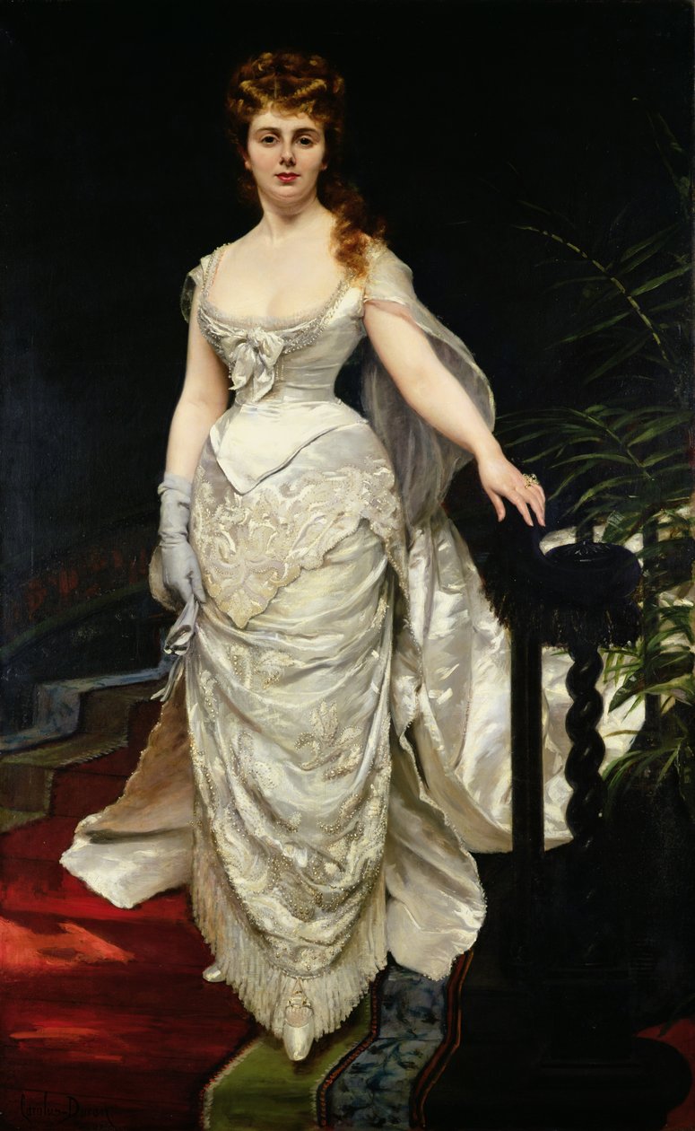 Portrait de Mademoiselle X, 1873 - Charles Emile Auguste Carolus Duran