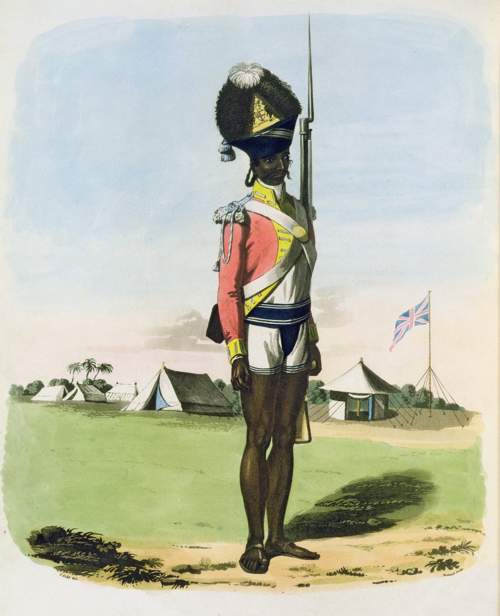 Un Naigue du bataillon de Bombay, planche 28 de 