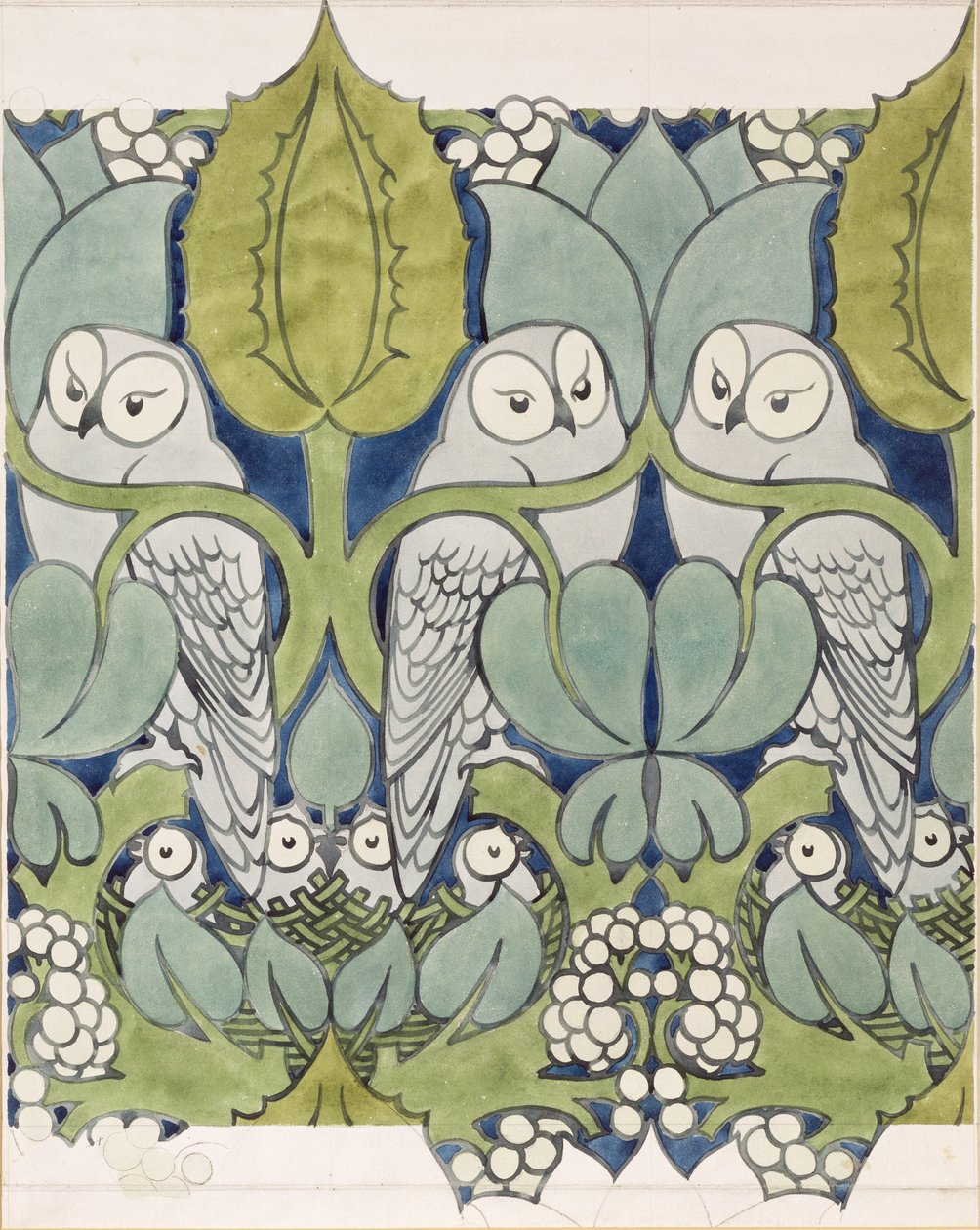 Chouettes, 1913 - Charles Francis Annesley Voysey