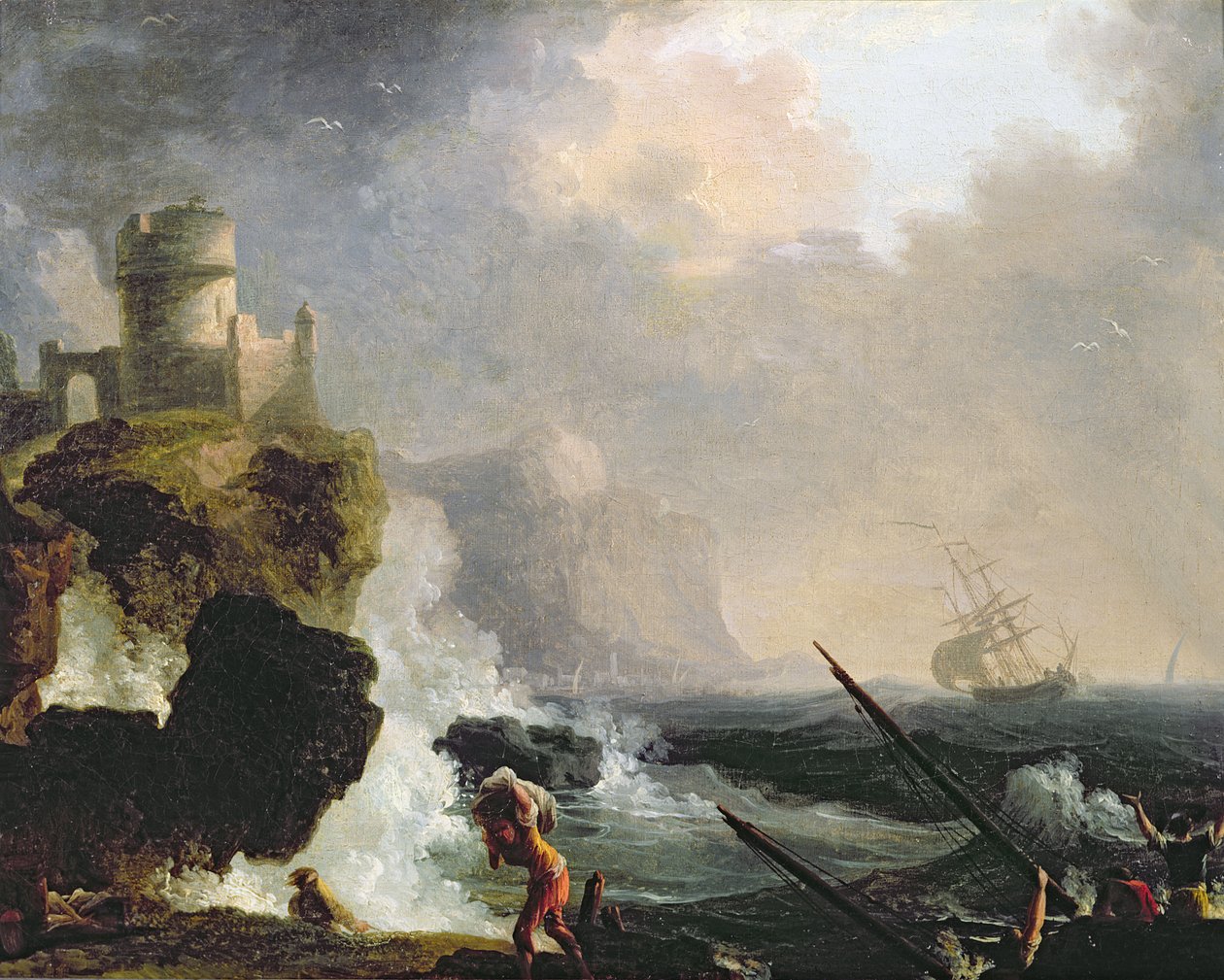 La Tempête - Charles Francois Lacroix de Marseille