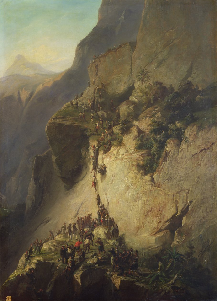 La Prise du Fort Fautuhua, Tahiti, 17 décembre 1846 - Charles Giraud