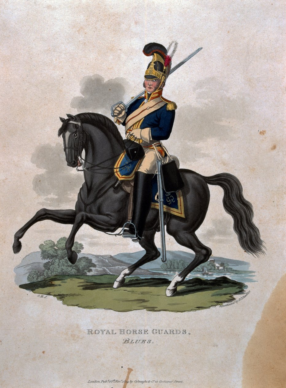 Un soldat des Royal Horse Guards, de 