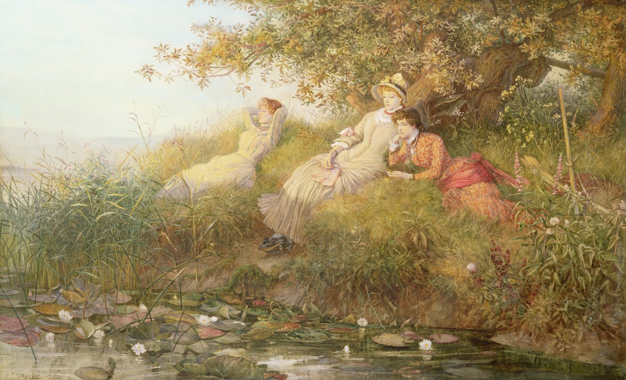 Les Mangeurs de lotus, 1893 - Charles J. Staniland