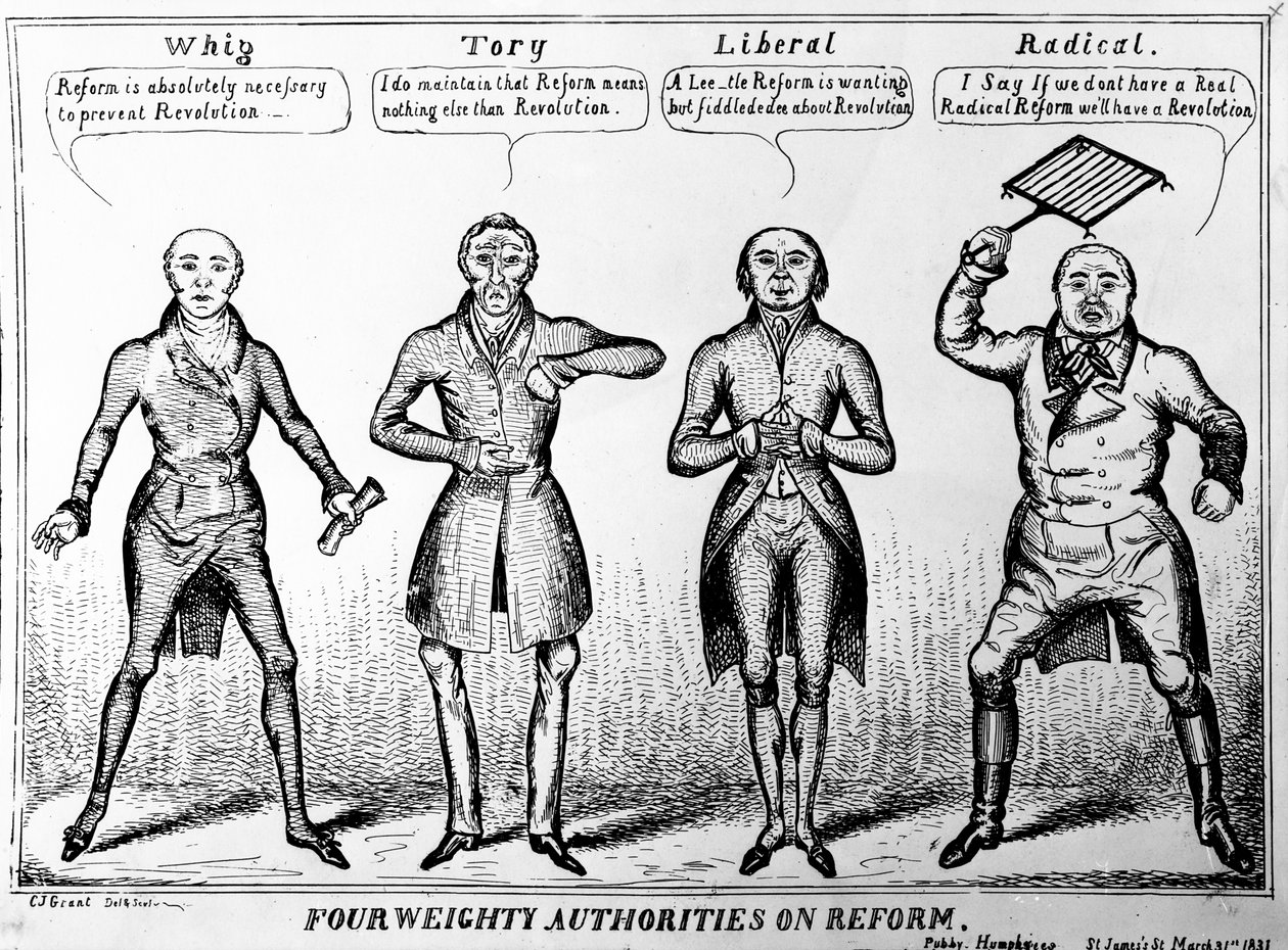 Quatre autorités de poids sur la réforme, 1831 - Charles Jameson Grant