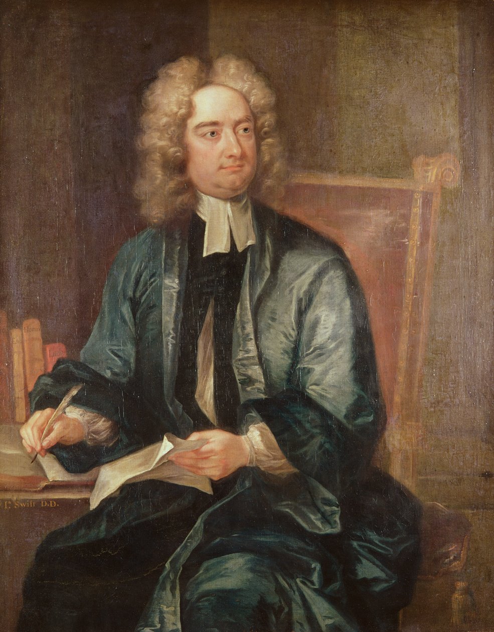 Portrait de Jonathan Swift (1667-1745) c.1718 - Charles Jervas