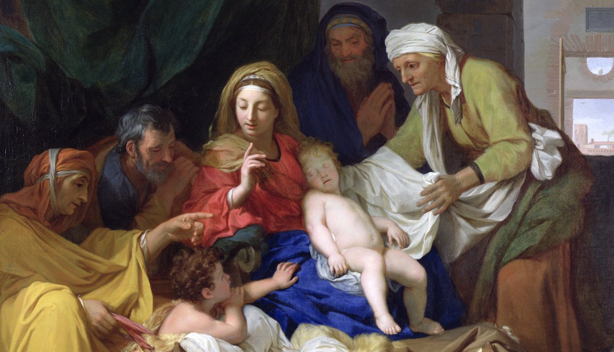 Le Christ endormi, 1655 (détail) - Charles Le Brun