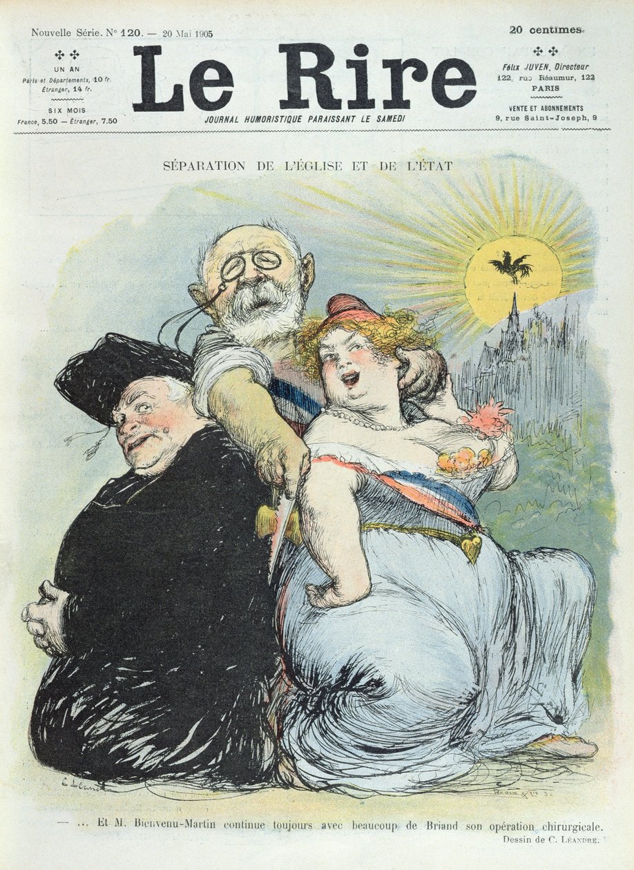 Jean-Baptiste Bienvenu-Martin (1847-1943) séparant l