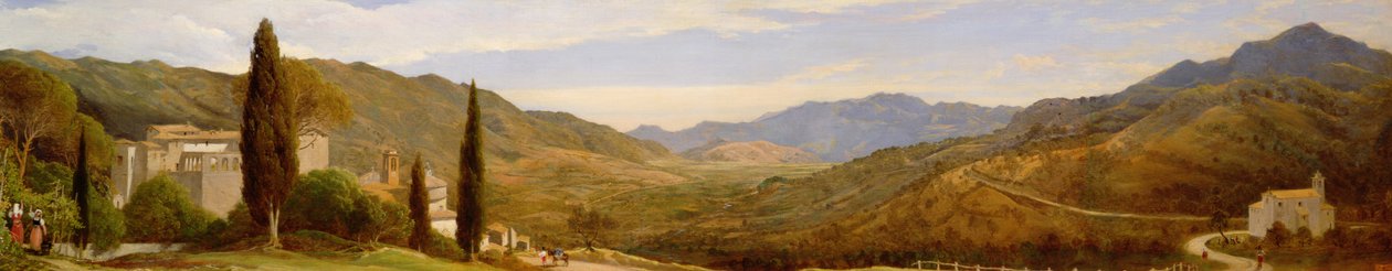 Vue panoramique près de Rome - Charles Lock Eastlake